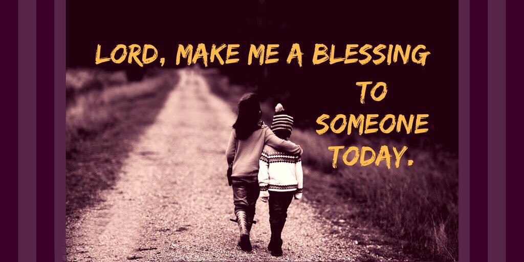 FrGoyo's tweet photo. For healing for our country, let us pray, "Lord, make me a blessing to someone today." #LoveOneAnother #BlessOneAnother #HealOurCountry https://t.co/bc0POC8kG5
