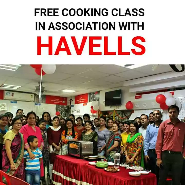 mebhaskardas's tweet photo. #FREECOOKINGCLASS
On 18/8/17 by famed @MitaliGDutta
Address:HAVELLS SHOWROOM
AIDC,Zoo road @guwahaticity
Time:5pm to 7pm
book at 9678481394 https://t.co/FtNMp5joWN