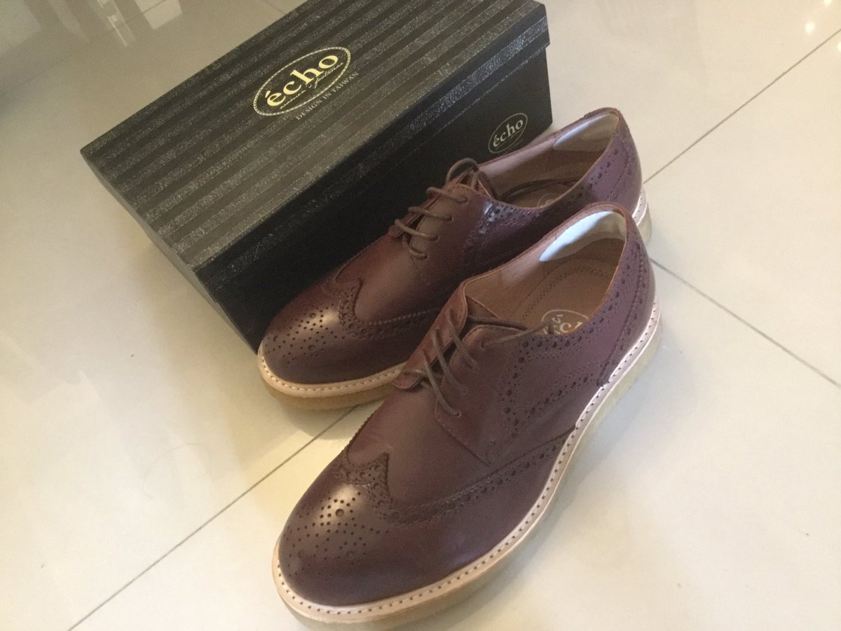sugarzeroling's tweet photo. New shoes #vanger #écho #designintaiwan #taiwansbrand https://t.co/vJSSJlQsti