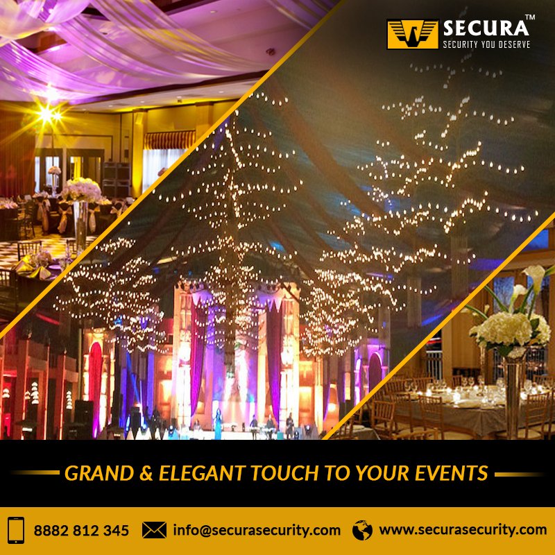 SecuraSecurity's tweet photo. Like all magnificent things, it's simple & elegant! For bookings of #EventSecurityGuards, visit : https://t.co/8opMsD5hdn. https://t.co/HmNUMNmv5T