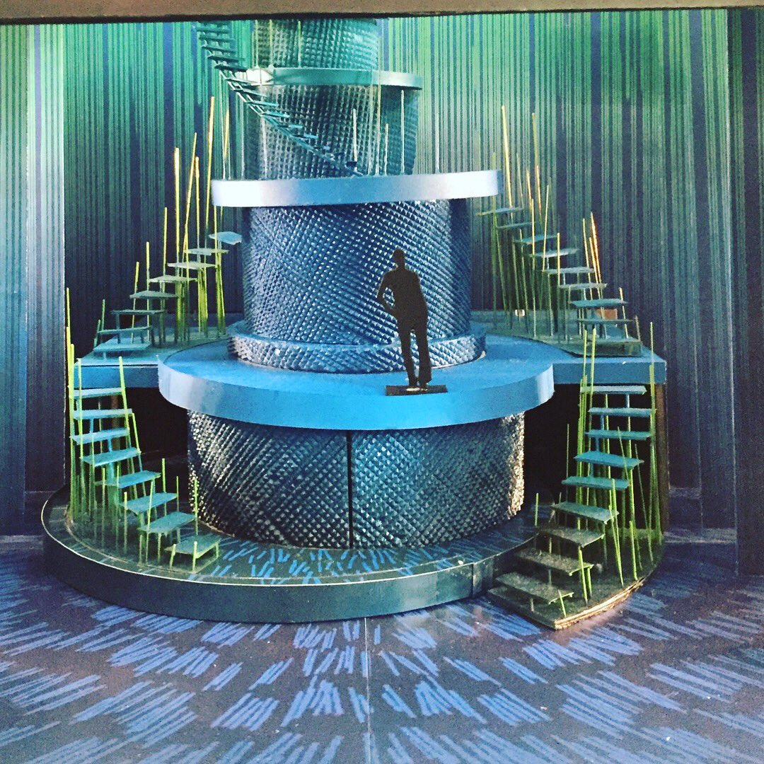 LyricHammer's tweet photo. From model to reality! A year ago today @NSTheatres &amp; @LyricHammer were shown the @MrFox_Live set design! Now there's just 7 shows left!! 🦊 https://t.co/hK1aEO2r1m