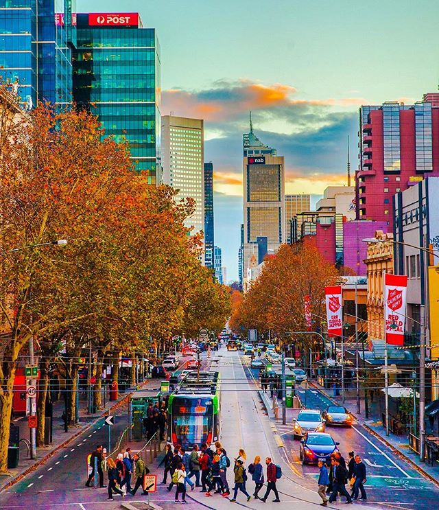 Australia's tweet image. Oh, @Melbourne, it's easy to see why you're (still!) the world’s most liveable city 👏🏻 (via IG/rayofmelbourne)