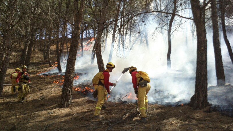 IIFFAragon's tweet photo. Varios incendios ayer por rayos #IFAragon, en Fornoles,Foz-Calanda y Murillo de Gallego, ya controlados o extinguidos @GobAragon @112Aragon https://t.co/8bcfNNbXV9