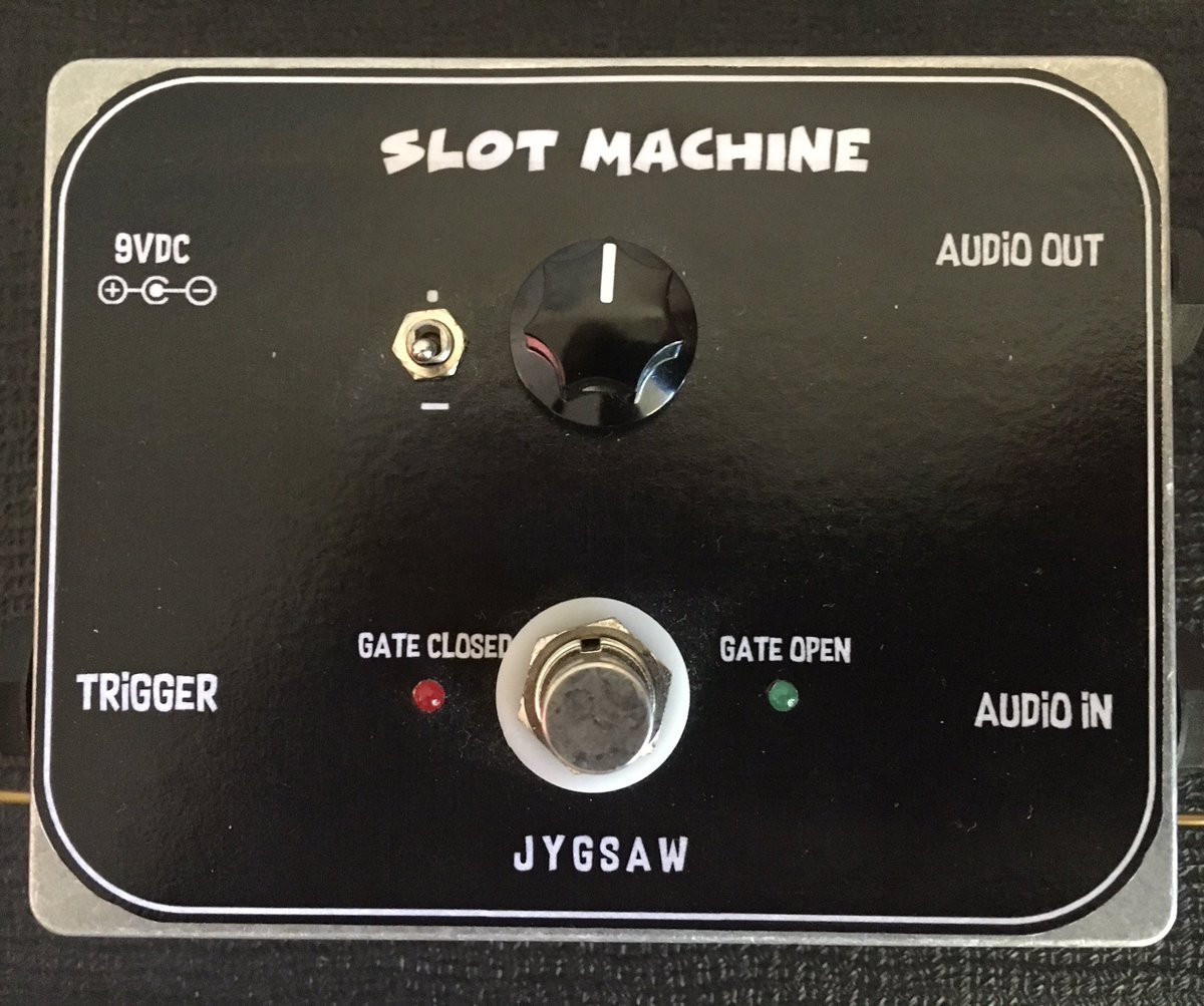 SolidudeRecords's tweet photo. Testing the slot machine pedal by Jan Ghesquière at the @skordatura rehearsal today. https://t.co/I9U3DcMqPQ