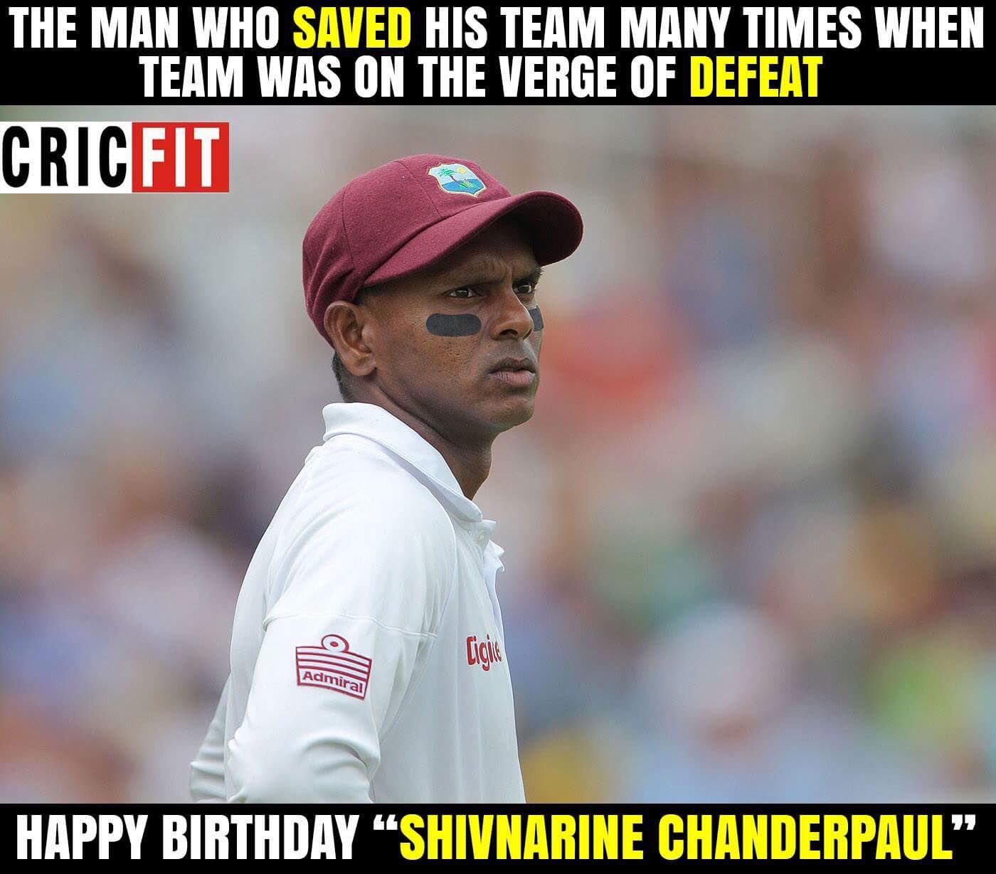 Happy Birthday Shivnarine Chanderpaul 