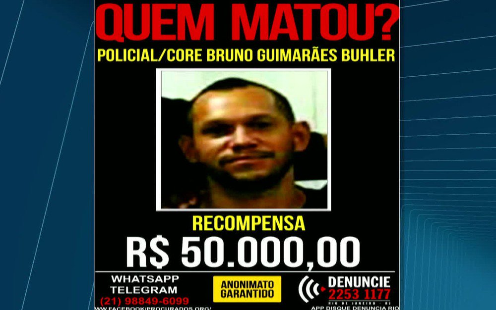 g1's tweet image. Disque-Denúncia oferece R$ 50 mil por assassino de policial no Jacaré glo.bo/2weq3Lx #G1Rio