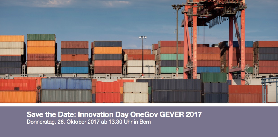 bbuehlmann's tweet photo. Nächster Event: OneGov GEVER Innovation Day 2017 am 26. Oktober 2017. Jetzt anmelden! https://t.co/wO9DZwYsMl https://t.co/XrwxbRPNN7