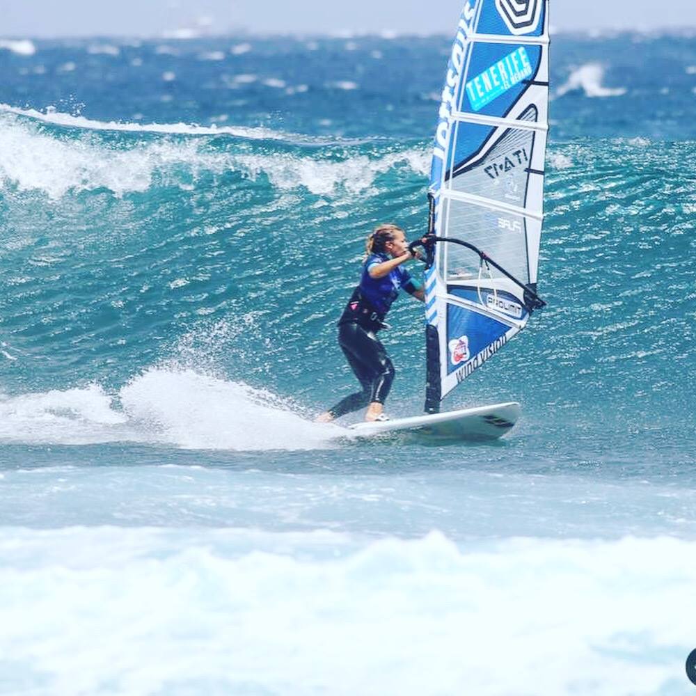 theloftsails's tweet photo. Serena Zoia ITA-17 during PWA in Tenerife #Purelip https://t.co/xnqoJF2haz