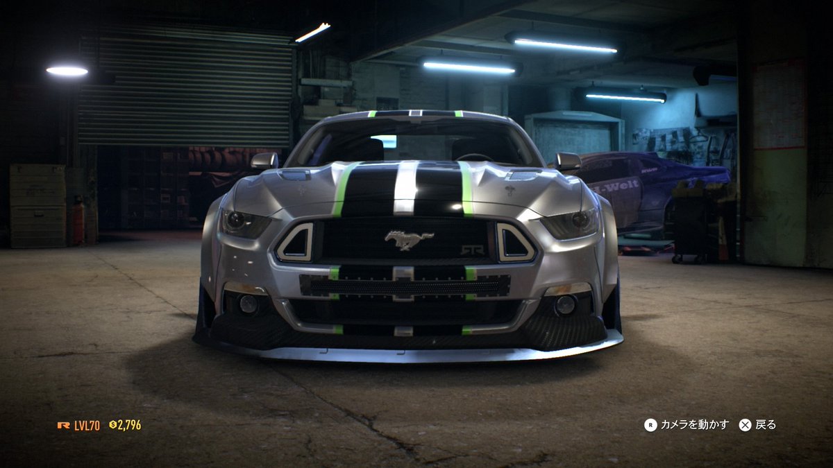 Ikki ディスガイアrpg勢 ニードフォースピード ニードフォースピードペイバック 11月に発売する Need For Speed Payback のトレーラーに出てくるマスタングのペイントを作ってみました ただストライプを入れただけw よかったら探して使ってみて