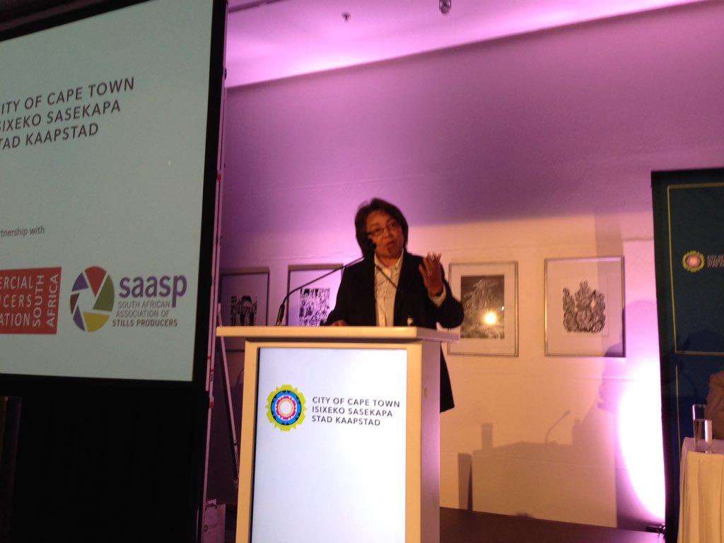 This morning I'm engaging with film industry @ the CTICC about City plans to grow &amp; support this important sector