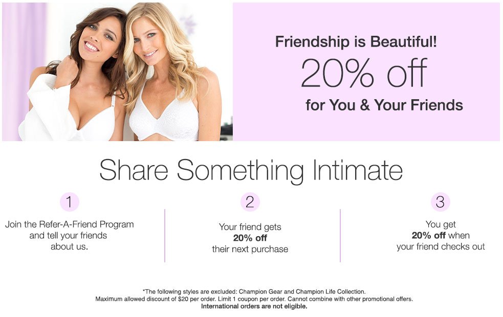 SleekDeals's tweet photo. Refer Friends to #OneHanesPlace &amp; get 20% #discount w/ these simple steps #blogging #business #brand #like #share https://t.co/oiTCzXzslW https://t.co/ulki6RPkHU