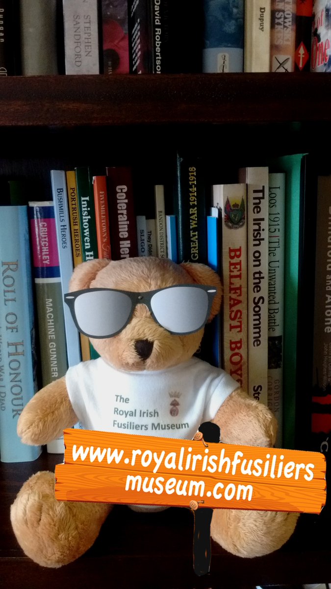 Fuzzy insists the sun will return! If you're stuck indoors you can always visit our website.  Research-Shop-History royalirishfusiliersmuseum.com