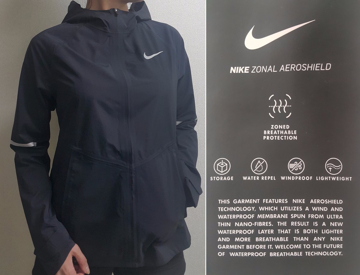 zonal aeroshield running jacket