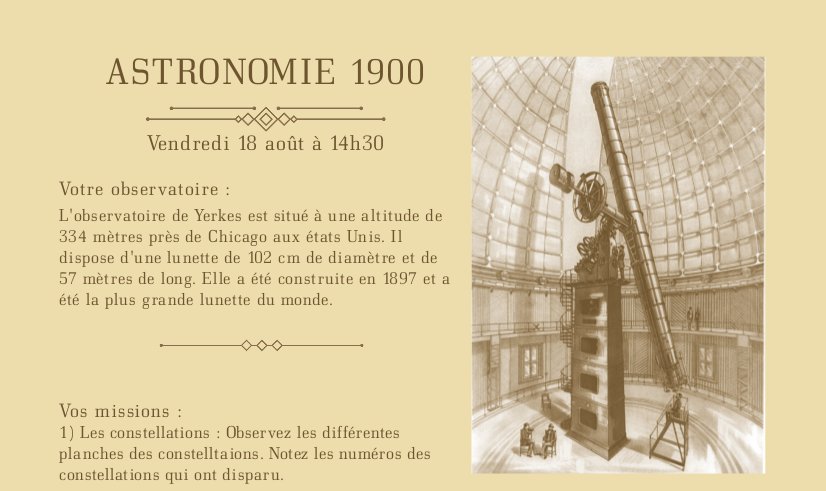 ericchapelle2's tweet photo. #Astronomie 1900 : découvrons les anciennes constellations et nébuleuses de l'époque. #Musée Pérochon #Courlay #2sèvres
@2SEVRESTOURISME https://t.co/QQtpQ8gaFg
