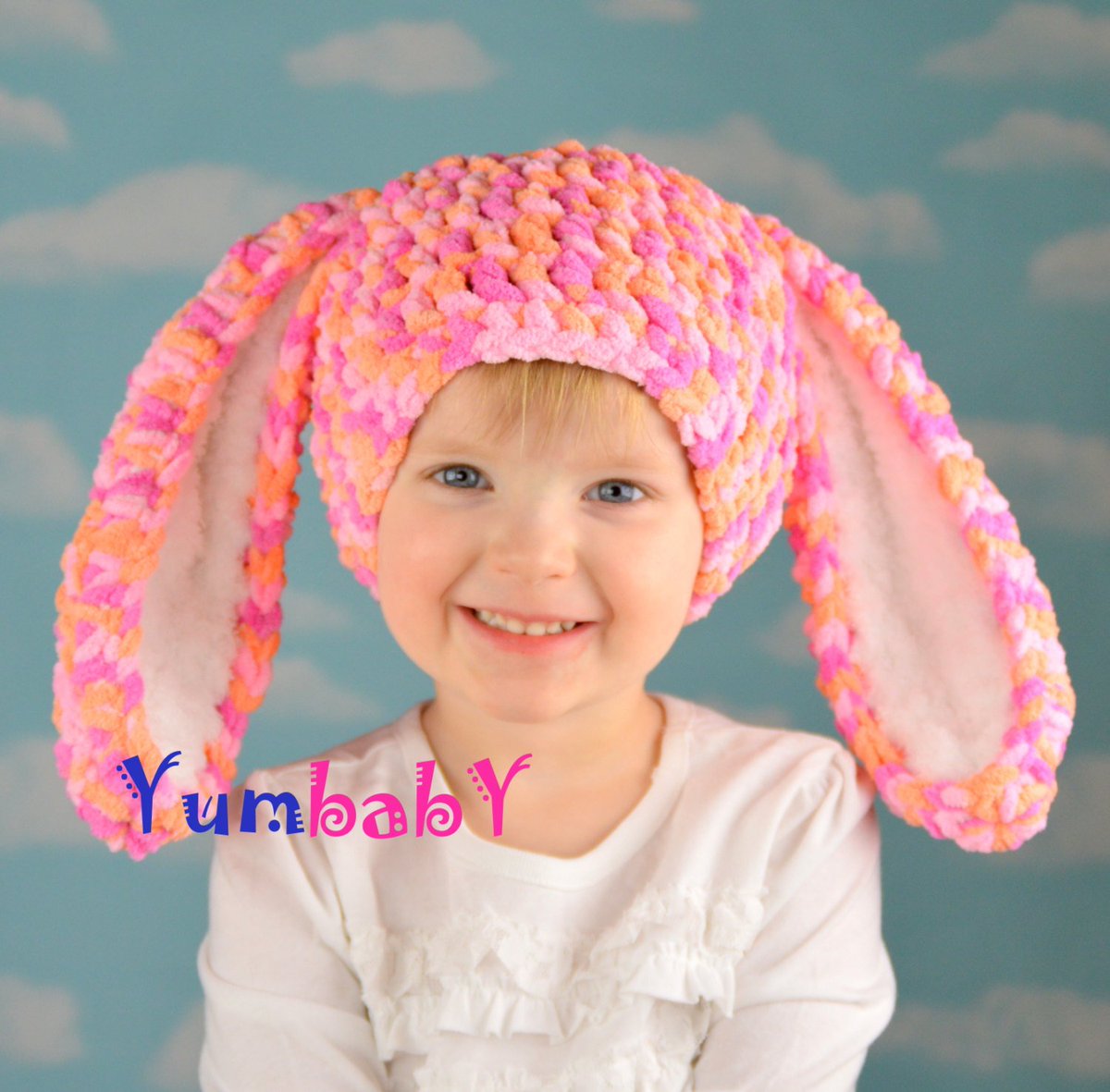 YumbabyShop's tweet photo. Bunny Hat Pink and Orange Easter Bunny Rabbit Ears Beanie https://t.co/W7zL6BREym #Etsymntt #Easter https://t.co/usLnGGTThg