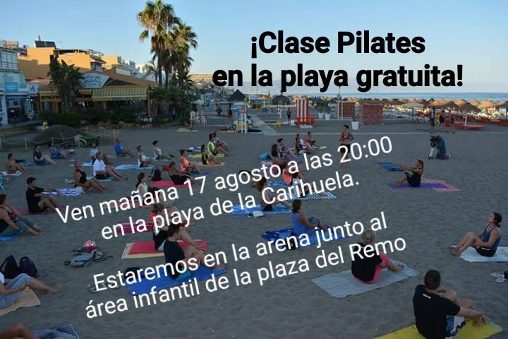 agendadepilates's tweet photo. @Los40_Spain y @40Andaya estáis tod@s invitados a una clase gratuita de #Pilates en la #playa 🏖 
 #andayaverano18 https://t.co/e7i4o1VI4n