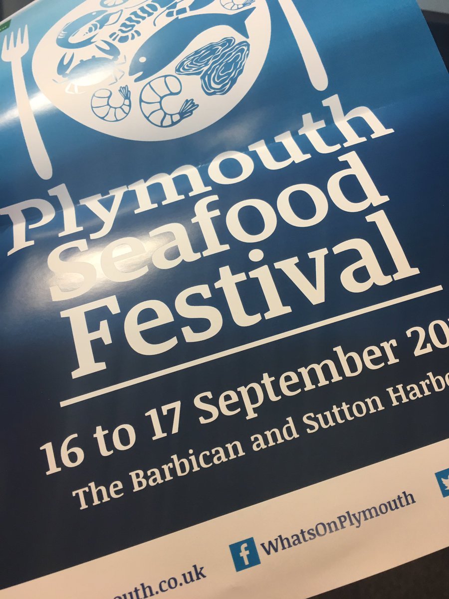 @PlymSeafoodFest launch with @chefBen71285 @WhatsOnPlymouth @GreedyGoosePlym #plymseafood #nationalmarineaquarium