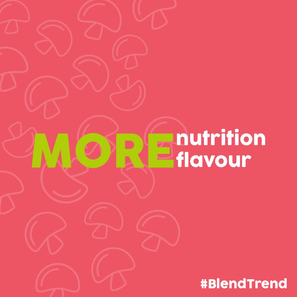 FreshMushrooms's tweet photo. Need an extra kick of FLAVOUR and NUTRITION? It's as easy as adding mushrooms to your meal! #JoinTheBlendTrend #FoodTrends #UmamiFlavour https://t.co/q17yDKpYcN