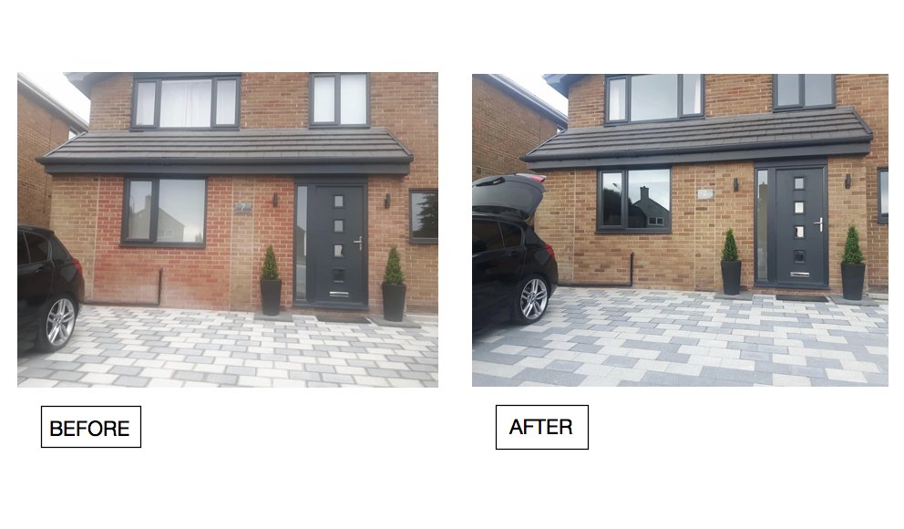 matchbrickwork's tweet photo. The bricks have now been coloured treated to blend: https://t.co/tjY5vzZrpG #bricktint #brickdye #brickpaint #mortarcolour #mortar https://t.co/0UXjNo5F6x