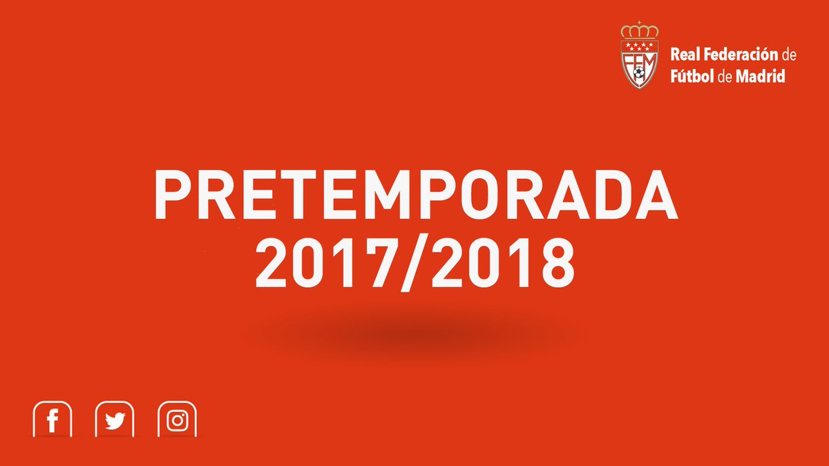 Hoy es el día de inicio🔛 de numerosas pretemporadas. Equipos que arrancan con toda la ilusión🤗 en el nuevo curso 17-18 😜. ¡A por ello! 💪🏼
