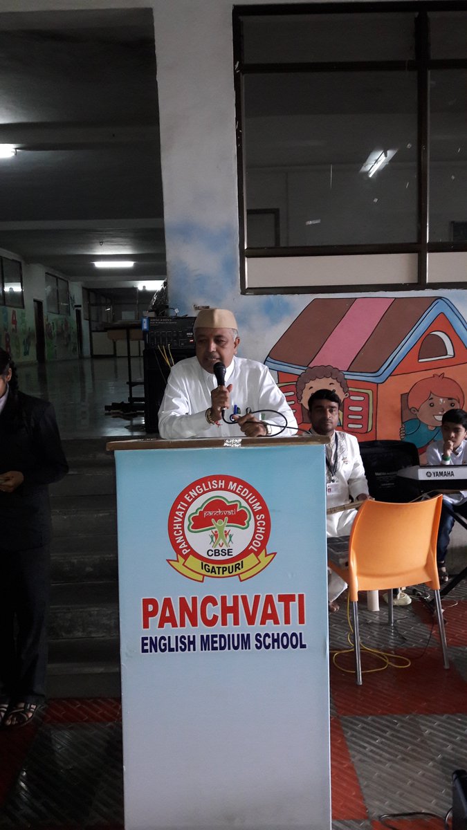 PanchvatiSchool's tweet photo. Speech by guest.. https://t.co/PjgoEsqVRh
