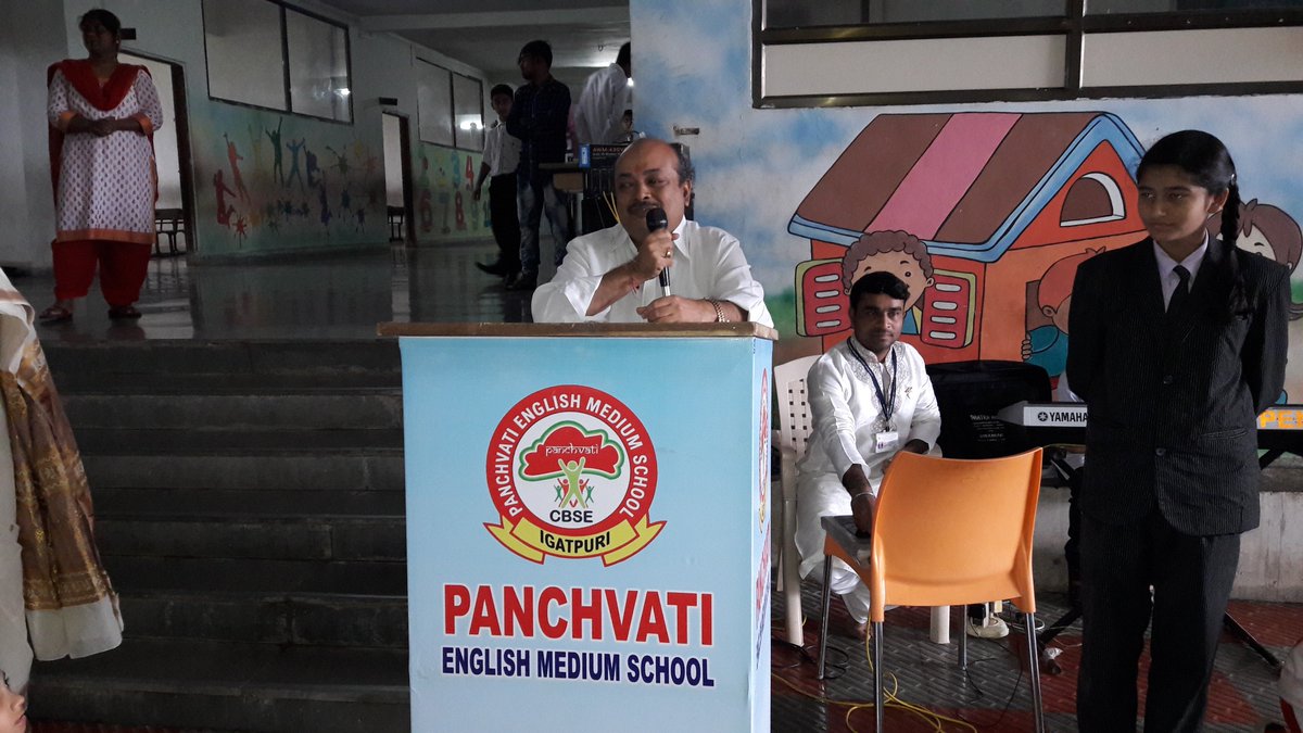PanchvatiSchool's tweet photo. Speech by guest.. https://t.co/PjgoEsqVRh