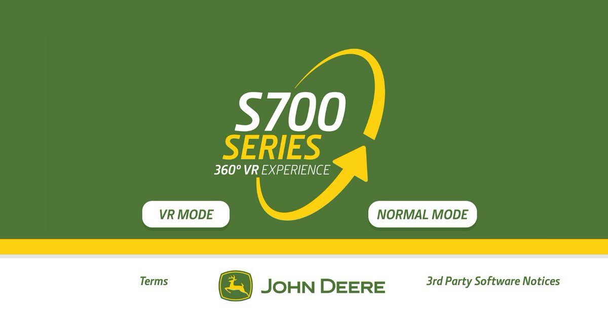 Learning About the S700 Series With the #JohnDeere Virtual Combine App ow.ly/VpVY30eg8JG #AgTech #Combines