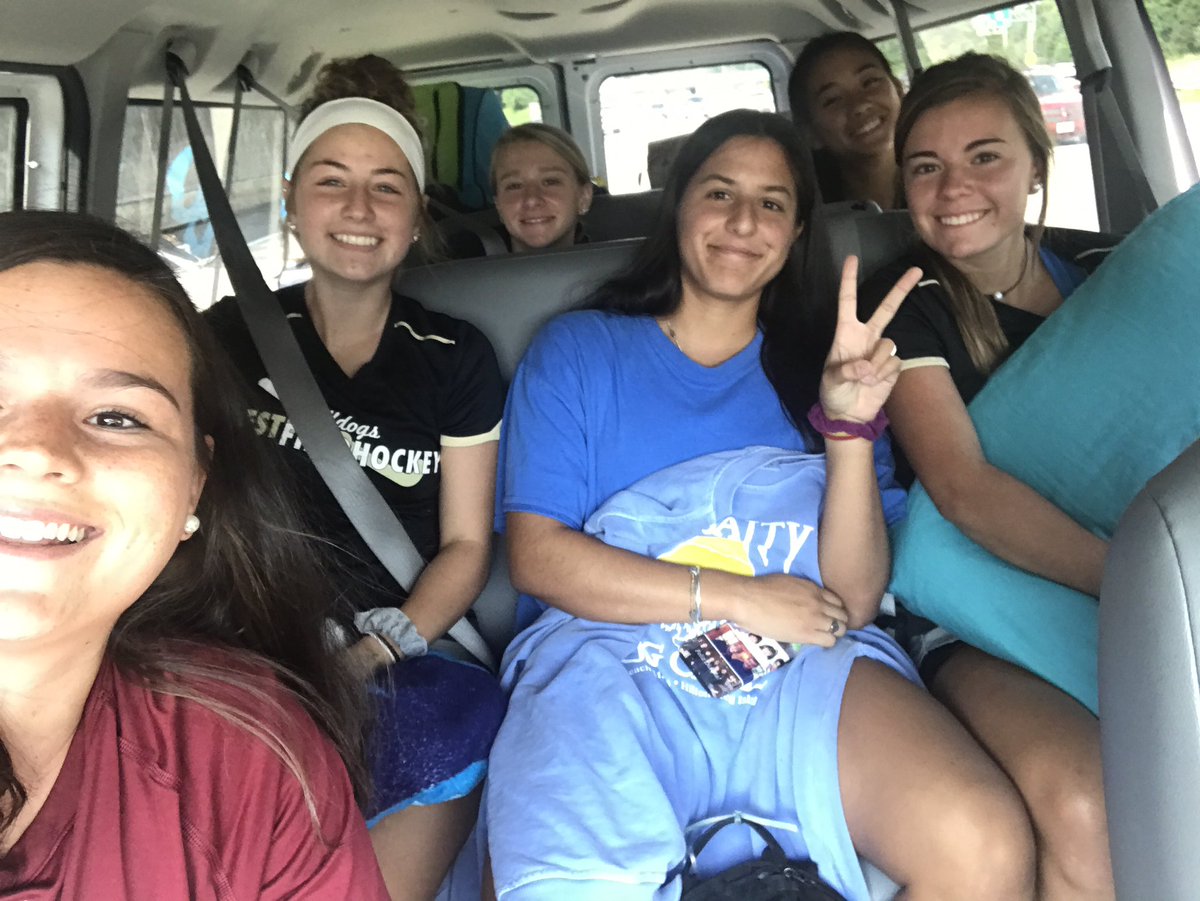 whsfieldhockey0's tweet photo. VA Beach bound !!! ready for 7 scrimmages #pray4us #trapvan https://t.co/GQgTVGYk1m