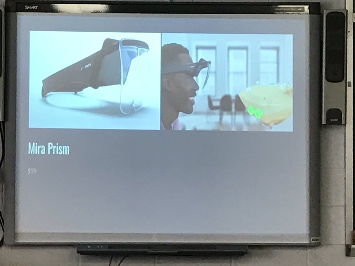 edtechbobby's tweet photo. Exploring the world of #AR w/ @jasonkries at #hcedtech17. #hcedtechfest17 #njed #augmentedreality @mirareality #miraprism #edtech #arvrinedu https://t.co/SRDWNfADn6