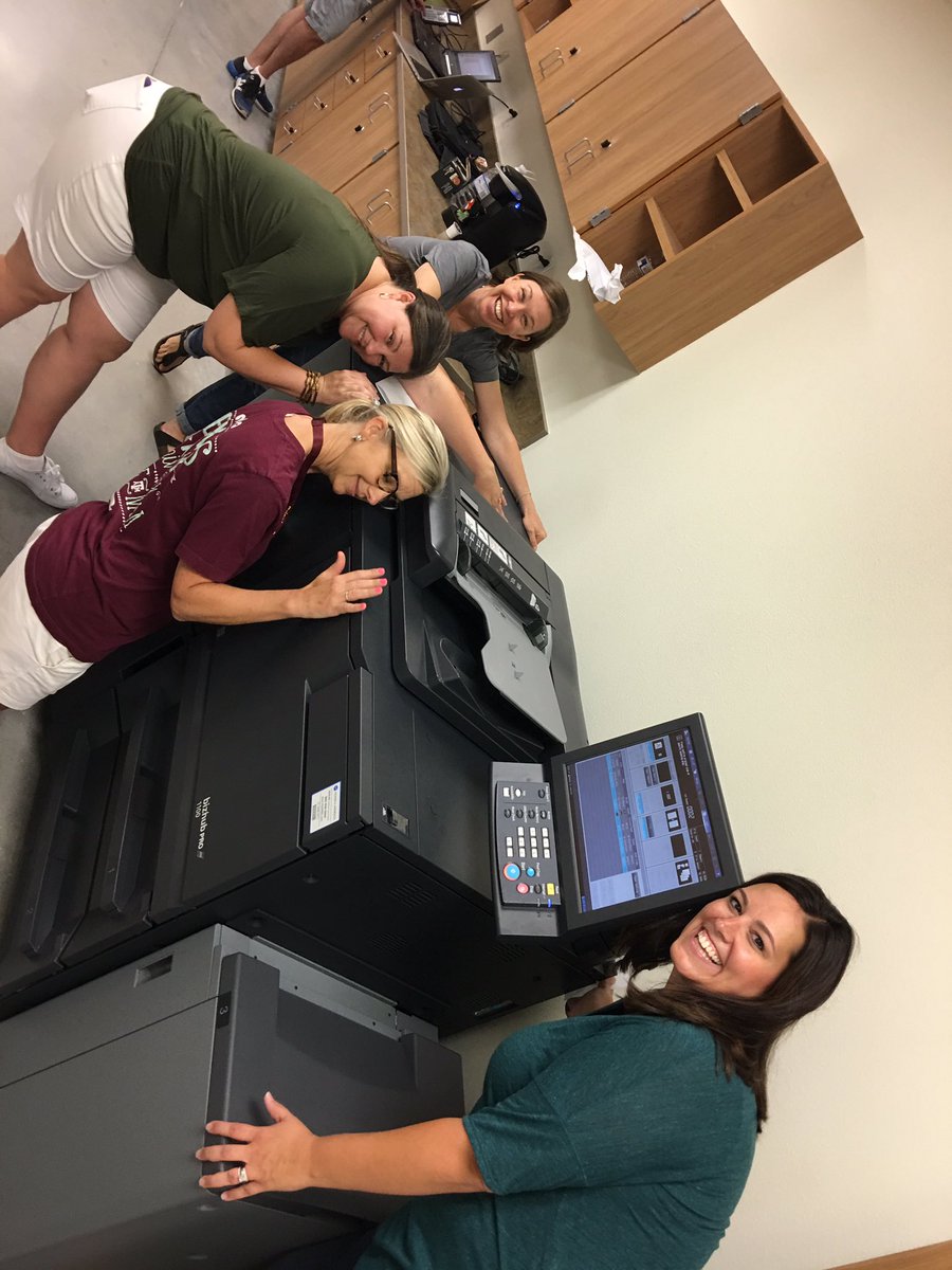 We love our new copier #SycamoreYr1 #exploremoresse