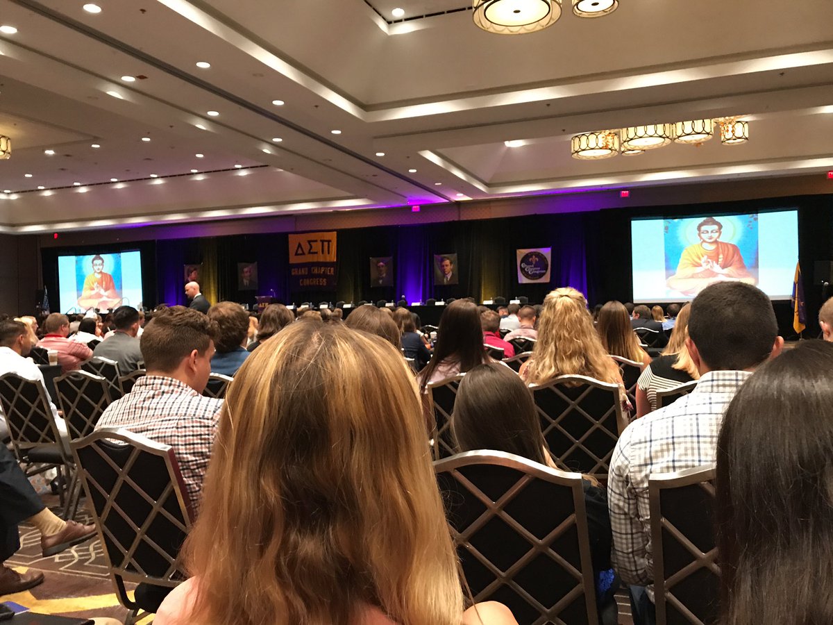 #DSPGCC has begun! Pro tip: stray from your friends and meet new people!