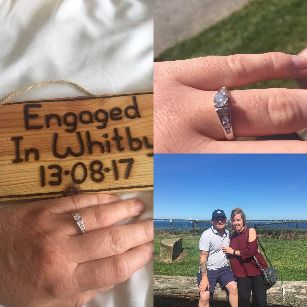 glennonlisa1's tweet photo. #engagged #whitby #sohappy can't believe Wayne asked me to marry him in my fave place in Whitby https://t.co/FzXX80CQBc