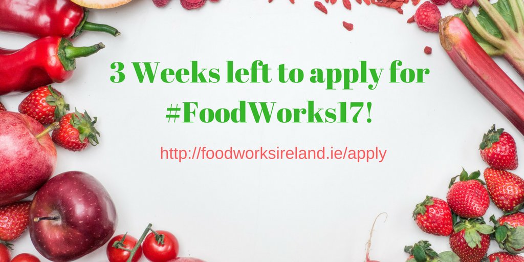 FoodWorksIRL's tweet photo. Have you attended an Intro Meeting for #FoodWorks17? Applications closing soon! Submit yours here: https://t.co/Wk6uLguskF https://t.co/lGBo3OM9kZ