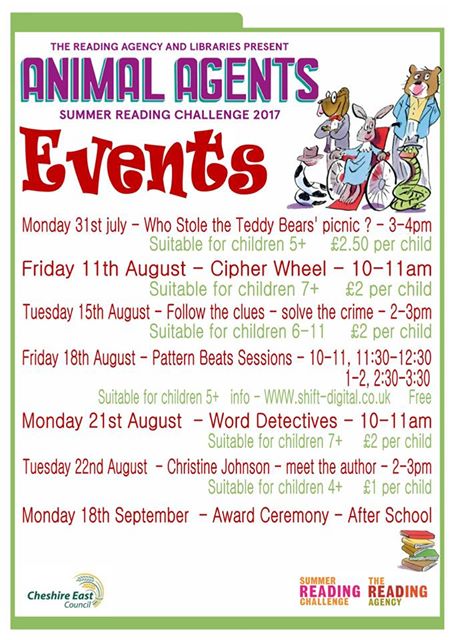 Fab @DiscoverSHIFT #Patternbeats workshops at #Sandbach Library on Friday: ow.ly/ZUGs30epUqP #summerreadingchallenge