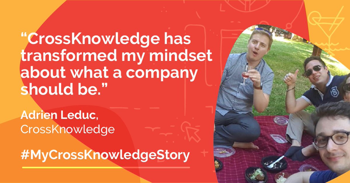 CrossKnowledge's tweet photo. Adrien Leduc is a Learning Consultant for CrossKnowledge in the UK. Take a look at his story! https://t.co/DoToO9BBjj #MyCrossKnowledgeStory https://t.co/CoJVCOTJpm