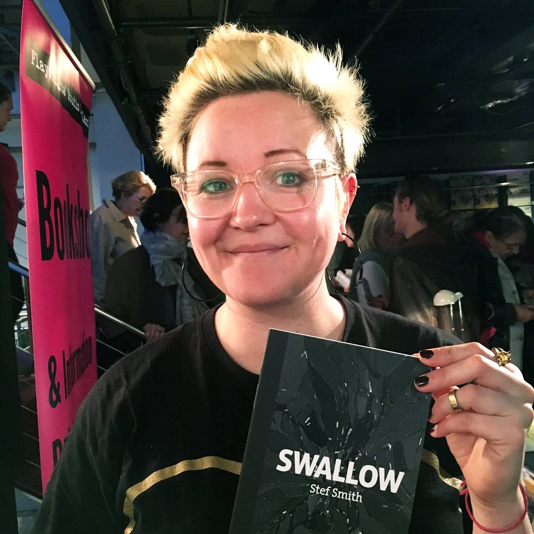 Pwrightsstudio's tweet photo. #playoftheday - Swallow by @stefsmith! Stef's latest play Human Animals is being shown at #SpaceTriplex from 16-19 and 21-26 Aug ๐ฆ๐ฑ๐ถ https://t.co/DKKNttyh8g