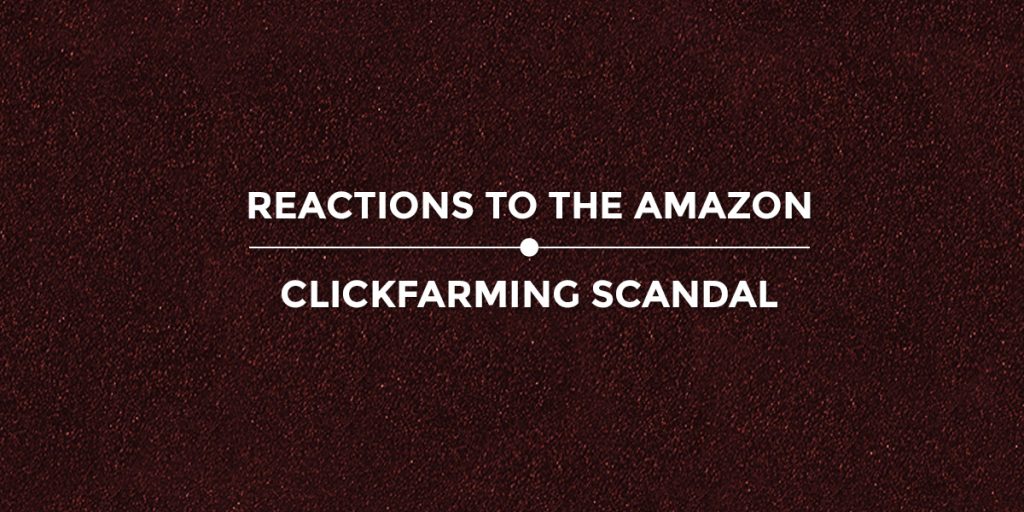 hewertext's tweet photo. What are your thoughts, #selfpub #authors, on the Amazon Clickfarming Scandal? https://t.co/qoLhxP4czd  via @indieauthoralli @AmazonPub https://t.co/KqEooAhuwt