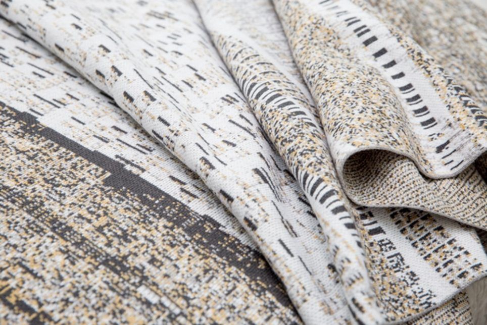 Woven Textiles Imprinted With Patterns Taken From Early Computers
bit.ly/2x3Fbsh