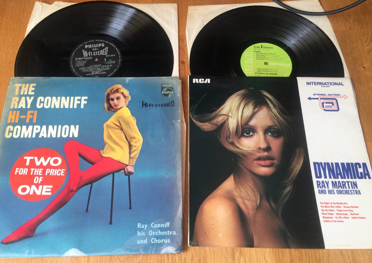 andyAVAVsystems's tweet photo. Todays #Chazza finds - can't beat a bit of #InstrumentalCheese :-) and a #StereoSampler - was that ever a good look? Even in 1960? Really? https://t.co/FroAOPQsWK