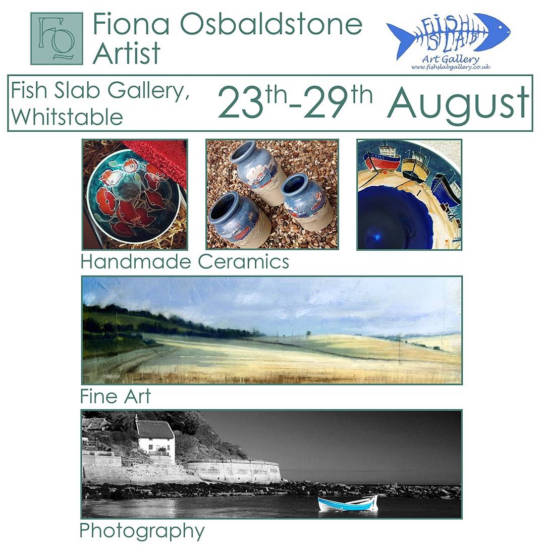 foartist's tweet photo. Upcoming exhibition I've got in Whitstable, 23-29 Aug. Eclectic #art #ceramics #photography @fishslab  @KMWhatsOn @VisitKent  @wowhitstable https://t.co/bwMLByHBjE