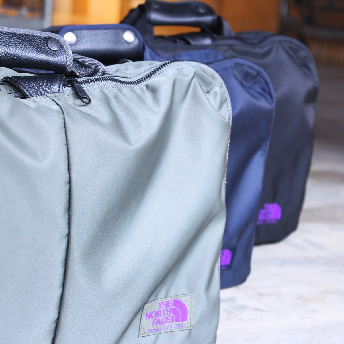 Nanamica Webstore New Arrival 17 Fall Winter New Collection The North Face Purple Label Nn7762n Limonta Nylon 3way Bag S 26 000 Tax Nanamica T Co Okdr0fmpuo