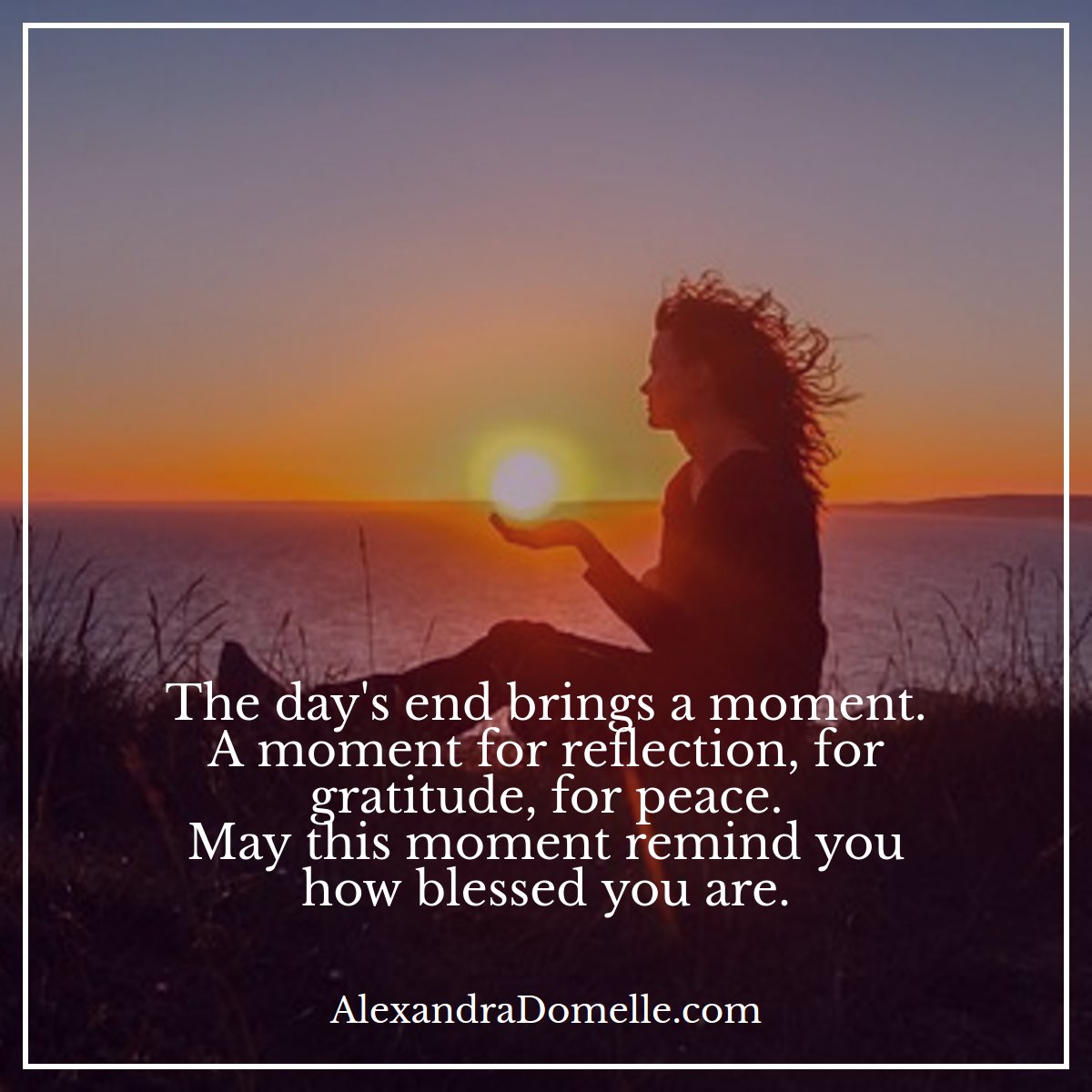 May this moment remind you how #Blessed you are. #JoyTrain #Joy #Love #Peace #Gratitude RT @alexdomelle
