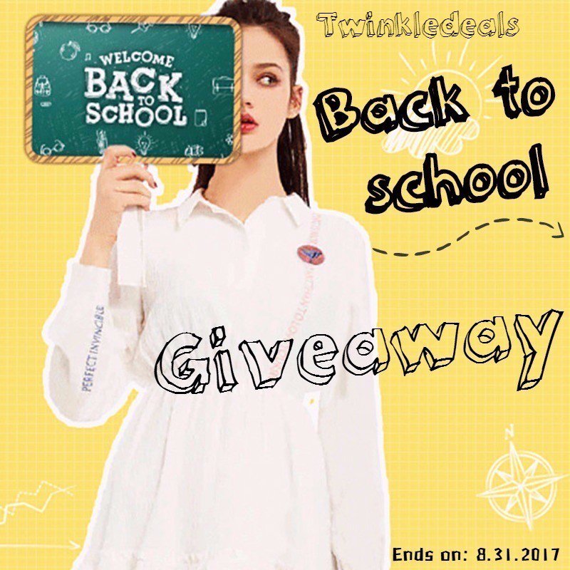 New Giveaway!! info-> instagram.com/p/BXxMC_9lU7i/… <a href="/TwinkleDeals/">Twinkle Deals</a>