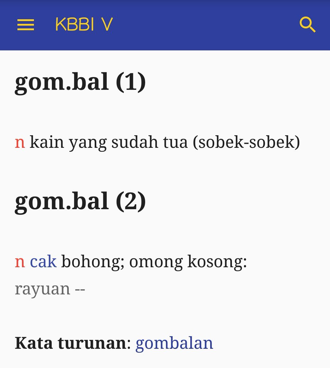 Ivan Lanin On Twitter Zhivanasfah Tanda Cak Berarti Makna Itu