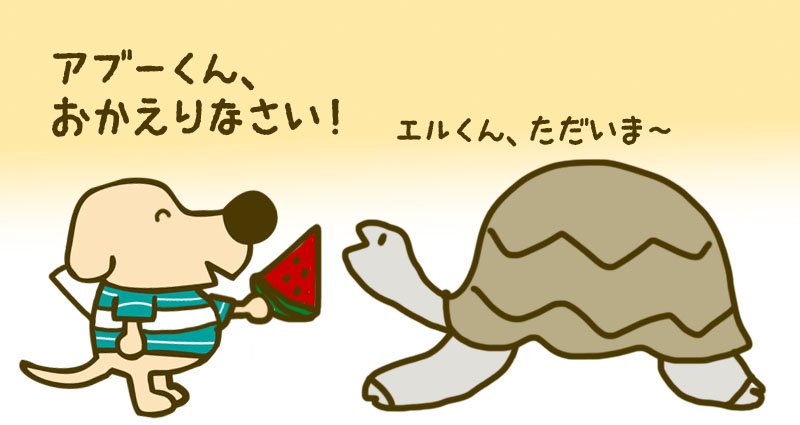 公式 もうどう犬 エルくん アブーくん 無事におうちに帰れてよかったよ アブー発見 行方不明のゾウガメ発見 アブー君 公式 もうどう犬 エルくん アブーくん 無事におうちに帰れてよかったよ アブー発見 行方不明のゾウガメ発見 アブー君