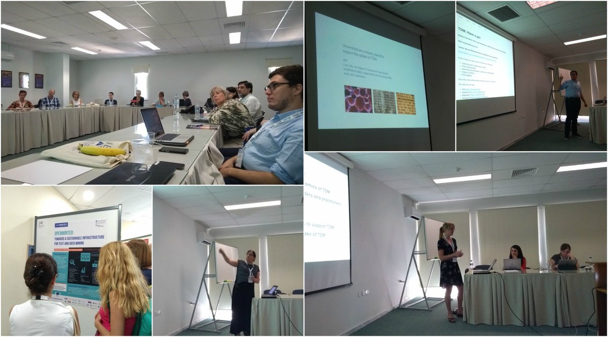 FutureTDM's tweet photo. This July, #FutureTDM & @openminted_eu organised a #TDM workshop for research #libraries at #LIBER2017: read more at https://t.co/Kv7cBLlHNT https://t.co/T3j7EwYBWI