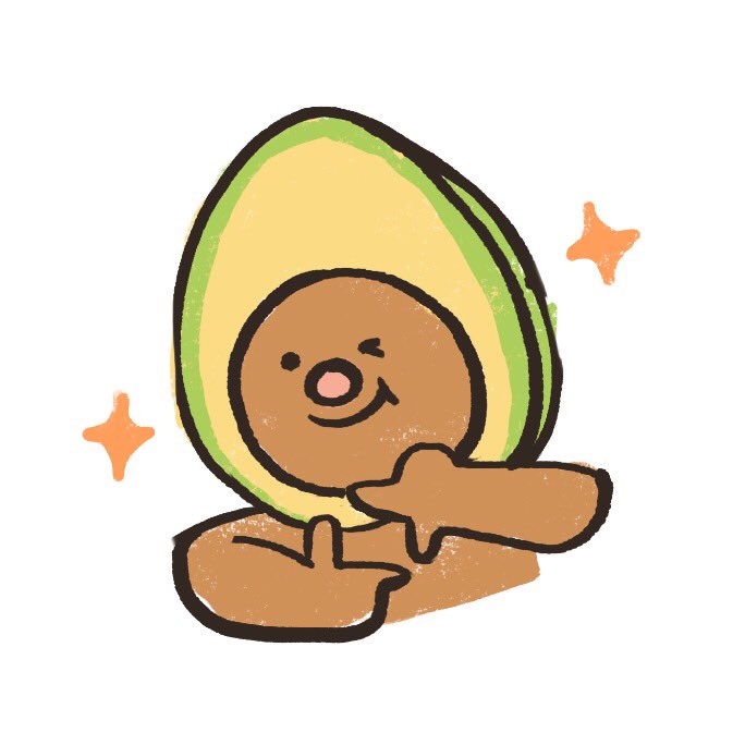 avofriends's tweet photo. 내 마음속에 저장! 아보의 라인 스���커가 출시되었어요 #아보 #avo #emoticon #sticker #wannaone #워너원 #박지훈 #내마음속에저장 https://t.co/bDHcCzRKOI