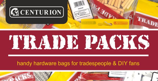 Centurioneurope's tweet photo. Handy re-saleable bags that can be thrown back into you customers tool box, Get stocking today. #Tradepacks #DIY #Fixings #fastenings https://t.co/kLX4PUb0Ga