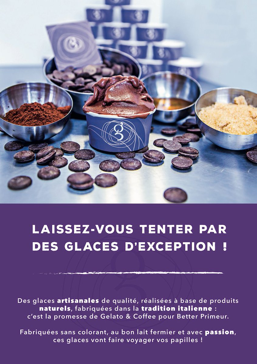 En vente dans notre magasin mais également sur notre terrasse éphémère dans le parc du LaM ! 🌞🍦