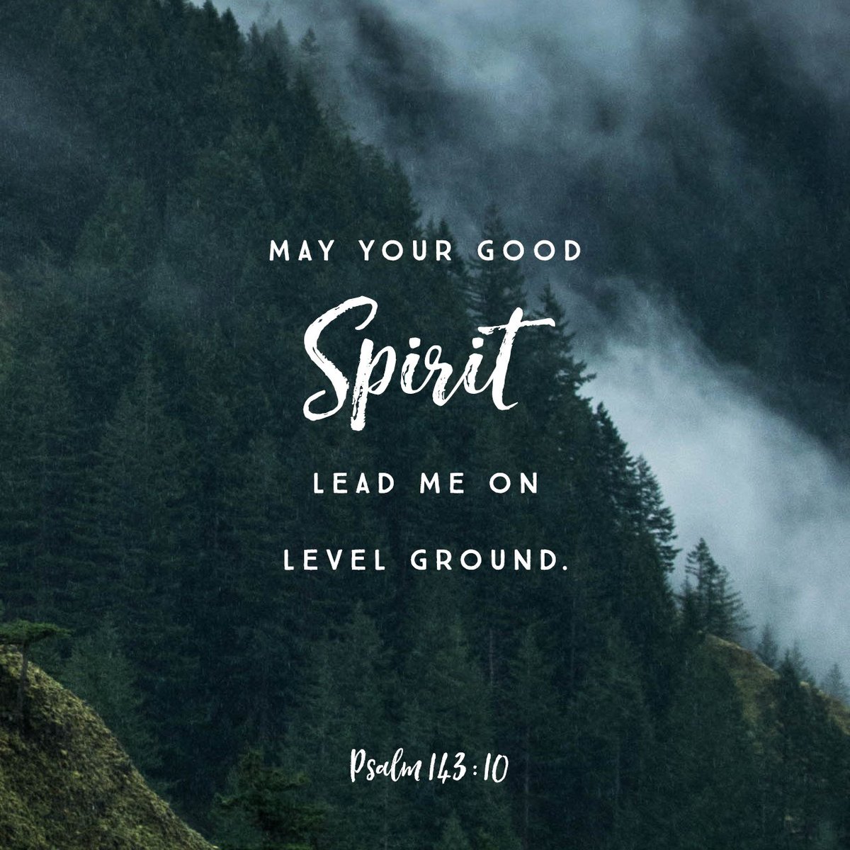 YouVersion's tweet photo. Teach me to do your will, for you are my God; may your good Spirit lead me on level ground. https://t.co/Li4W7PU6pn https://t.co/uKlU2PbgUQ
